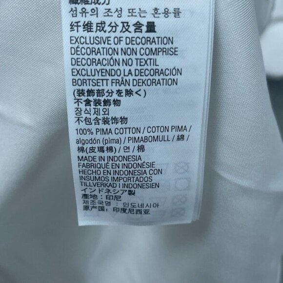 Kirkland Signature Men’s Traditional Fit Non-Iron White Dress Shirt 17.5 6995 - Picture 5 of 7